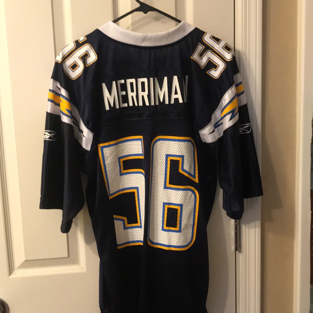 Reebok Men’s Charger Shawn Merriman Authentic M